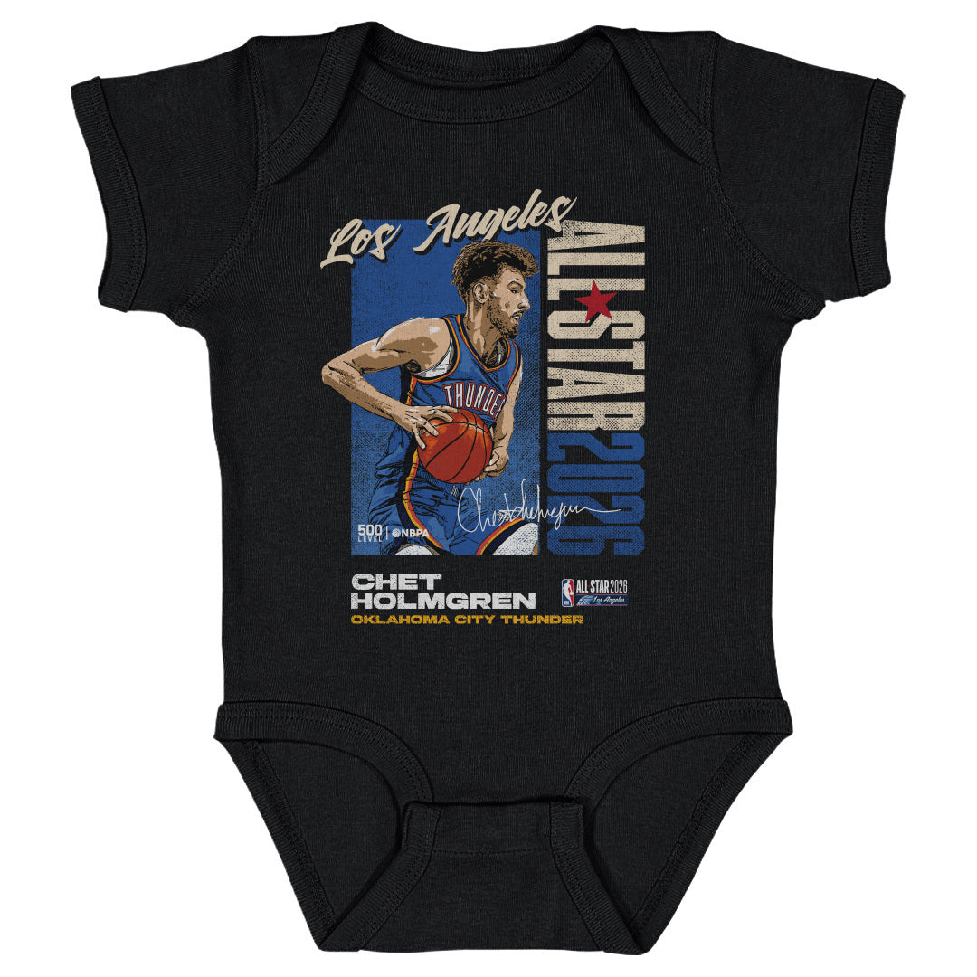 Chet Holmgren Oklahoma City Thunder 2026 NBA All-Star Vertical WHT