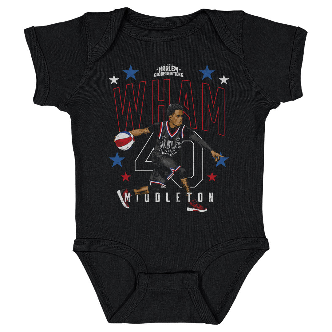Wham Middleton Harlem Globetrotters Outline WHT