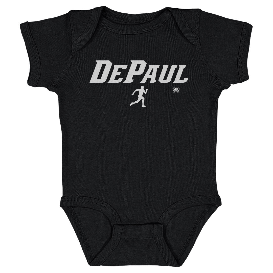 DePaul Blue Demons Track & Field Minimalist WHT