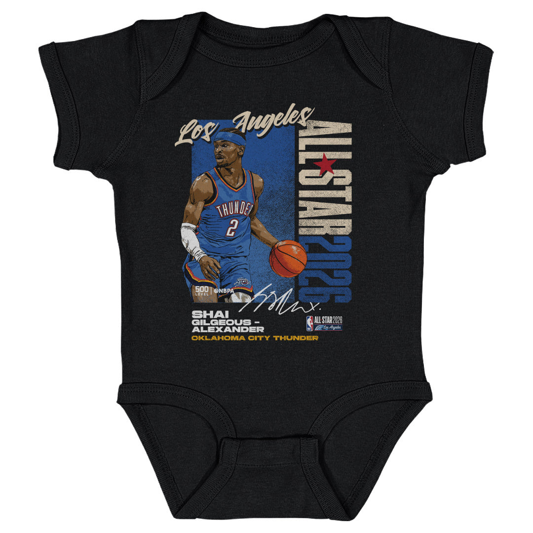 Shai Gilgeous-Alexander Oklahoma City Thunder 2026 NBA All-Star Vertical WHT