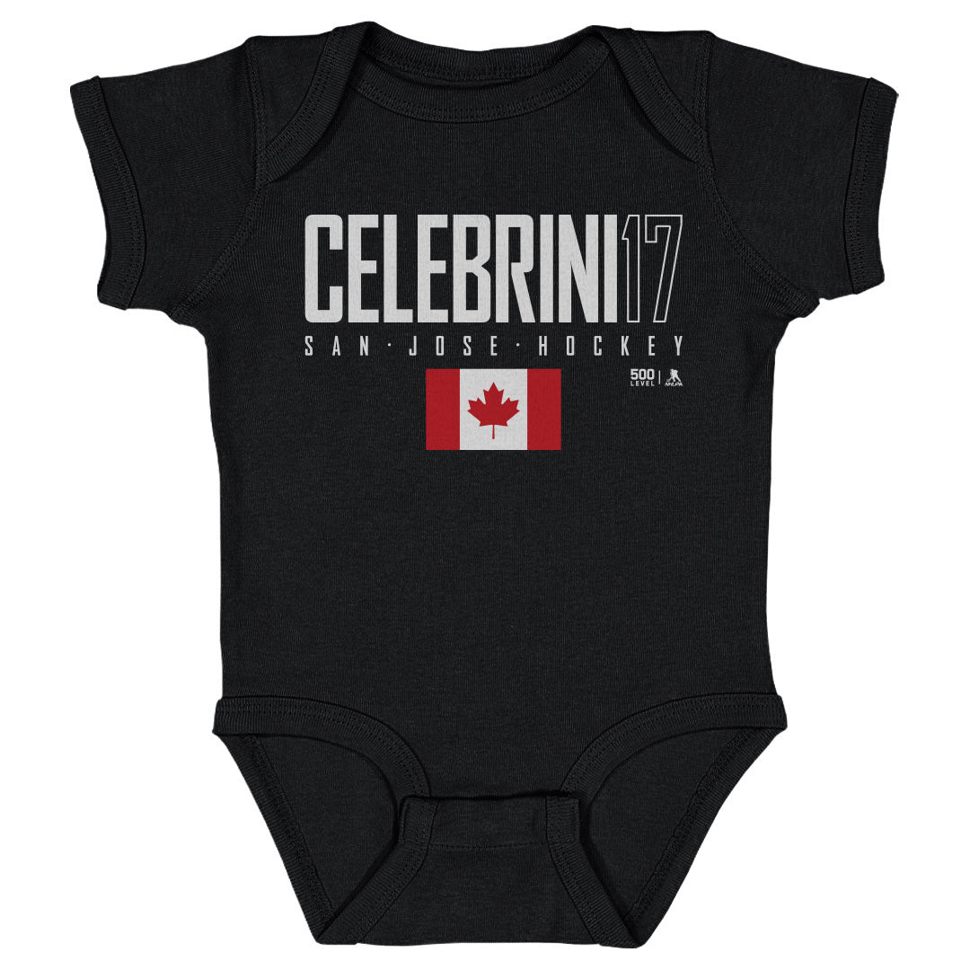 Macklin Celebrini San Jose Canada Elite WHT