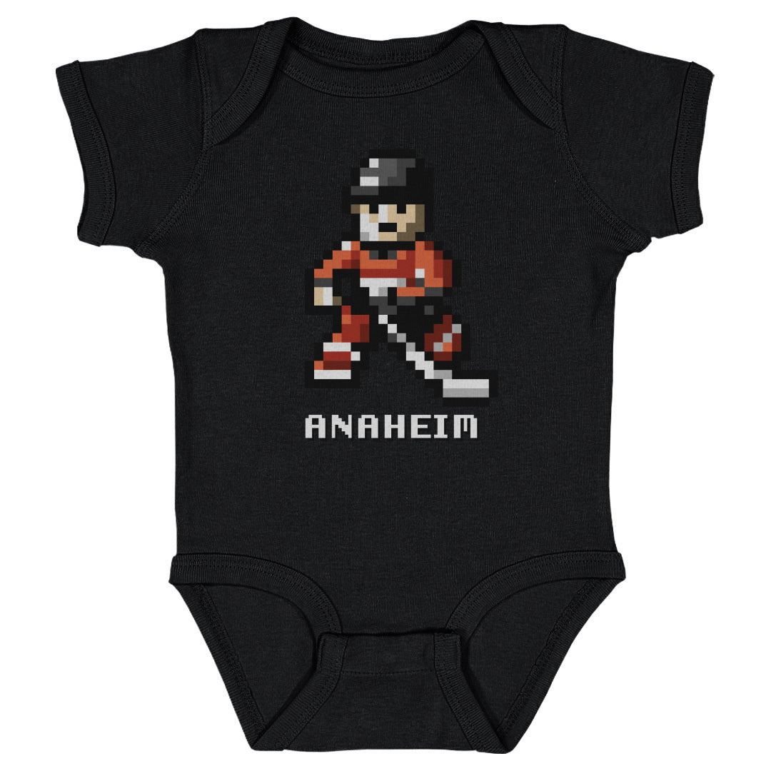 Anaheim Hockey 8-bit WHT