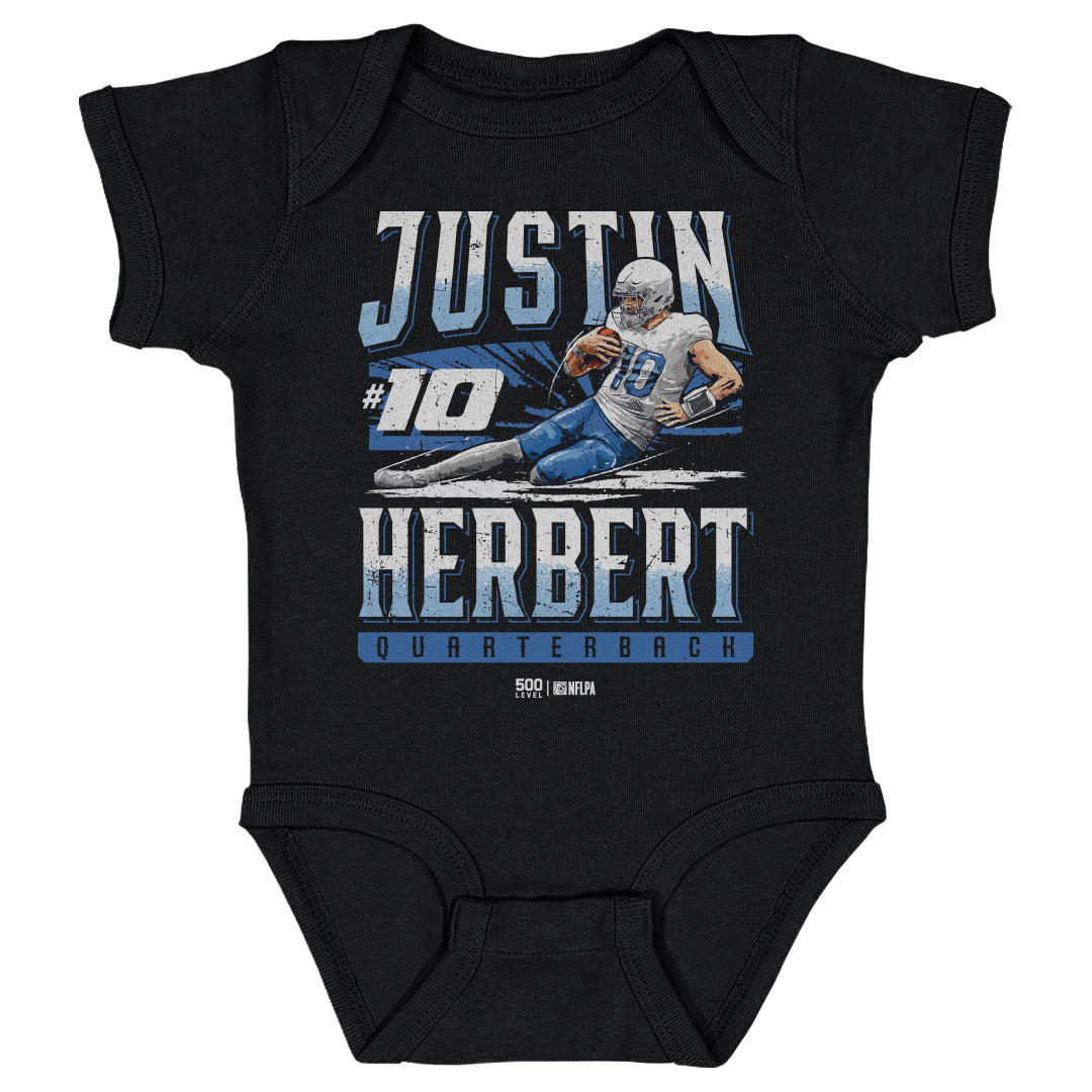 Justin Herbert Los Angeles C Slide WHT