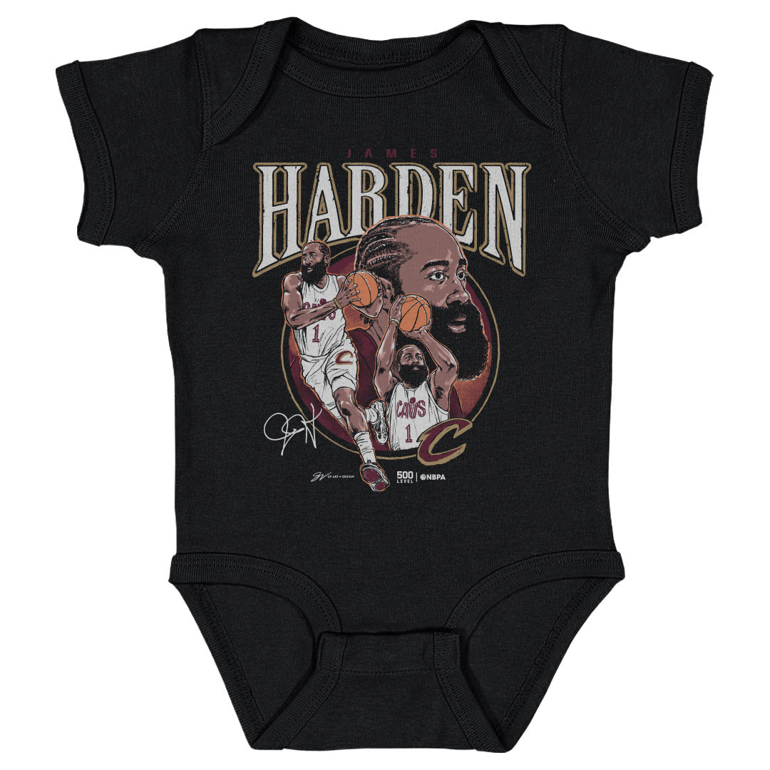 James Harden Cleveland Cavaliers Trio WHT