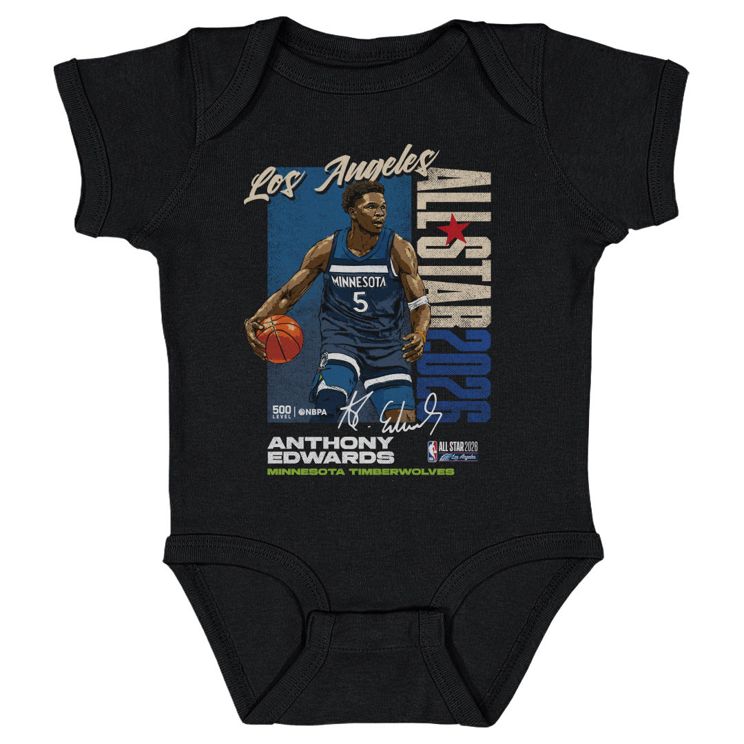 Anthony Edwards Minnesota Timberwolves 2026 NBA All-Star Vertical WHT
