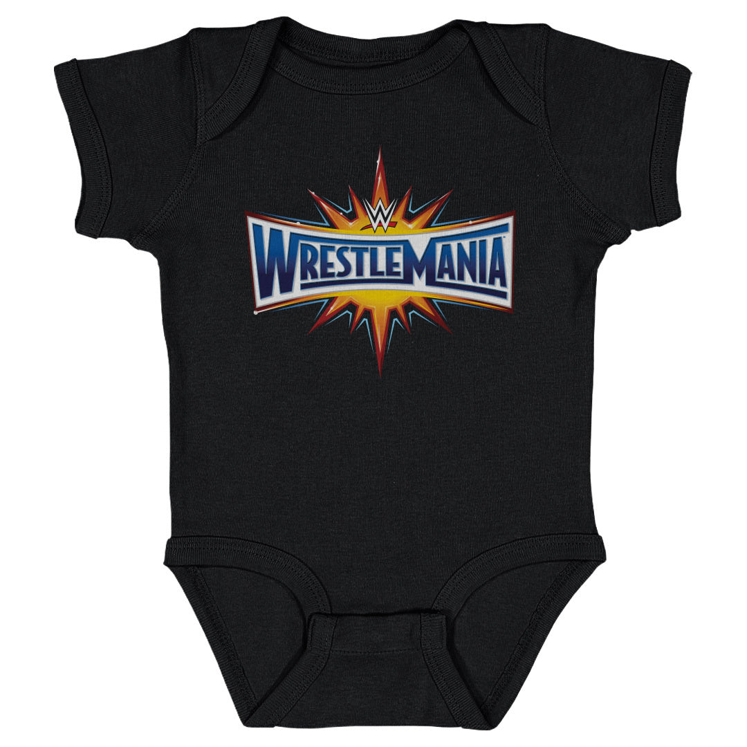 WWE WrestleMania 2017 Logo WHT