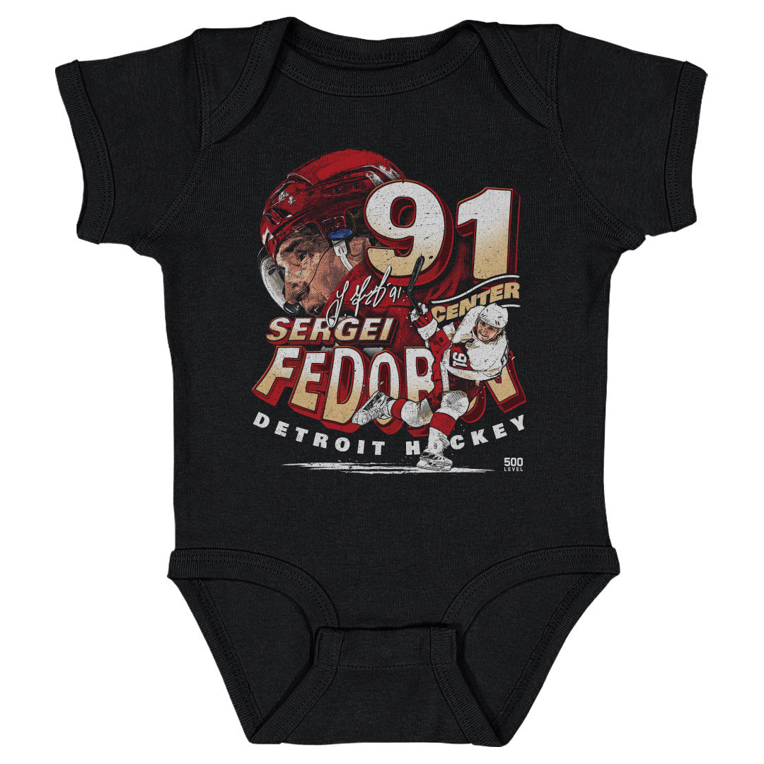 Sergei Fedorov Detroit Player Name WHT