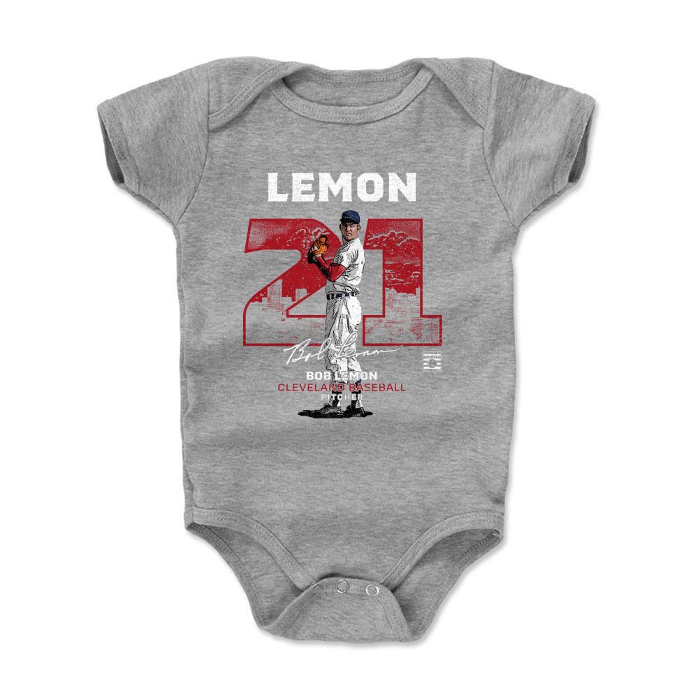 Bob Lemon Throwback Number WHT