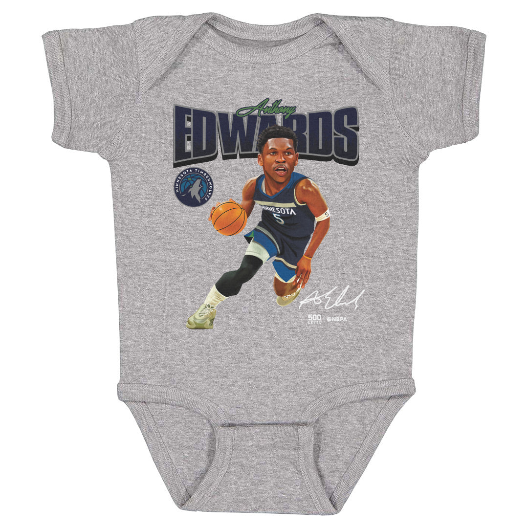 Anthony Edwards Minnesota Timberwolves Caricature WHT