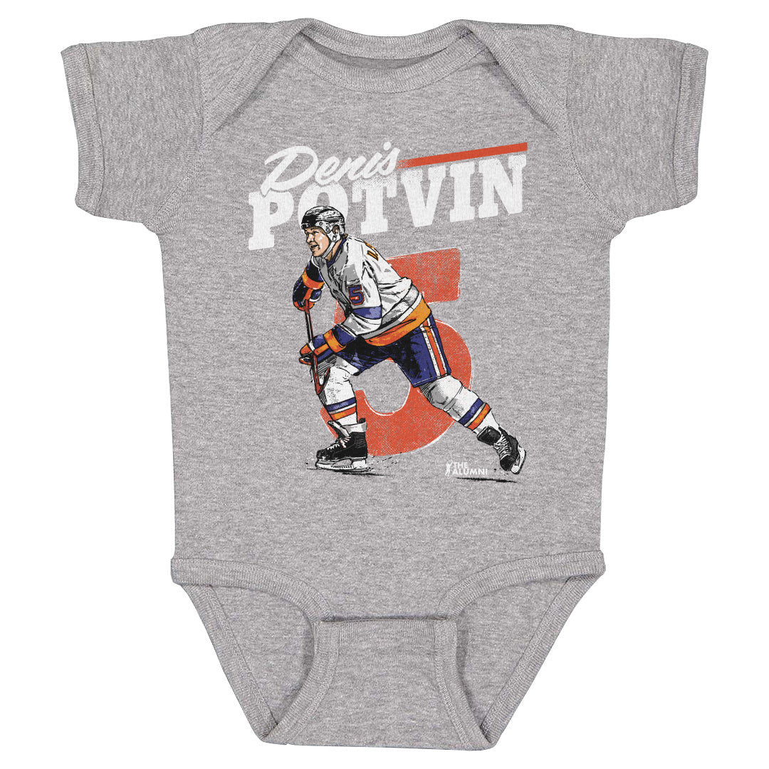 Denis Potvin New York I Retro WHT