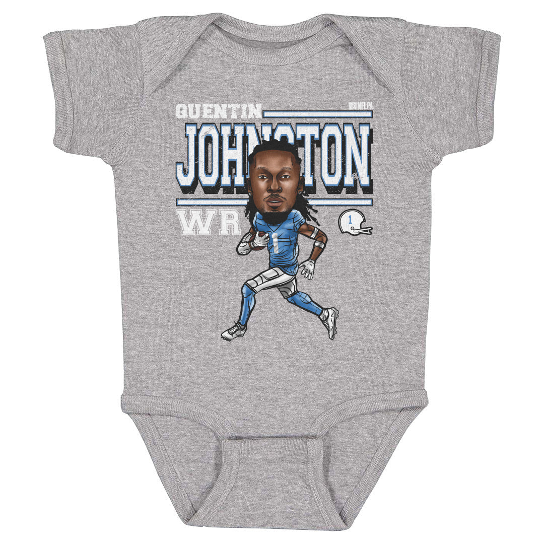 Quentin Johnston Los Angeles C Cartoon WHT
