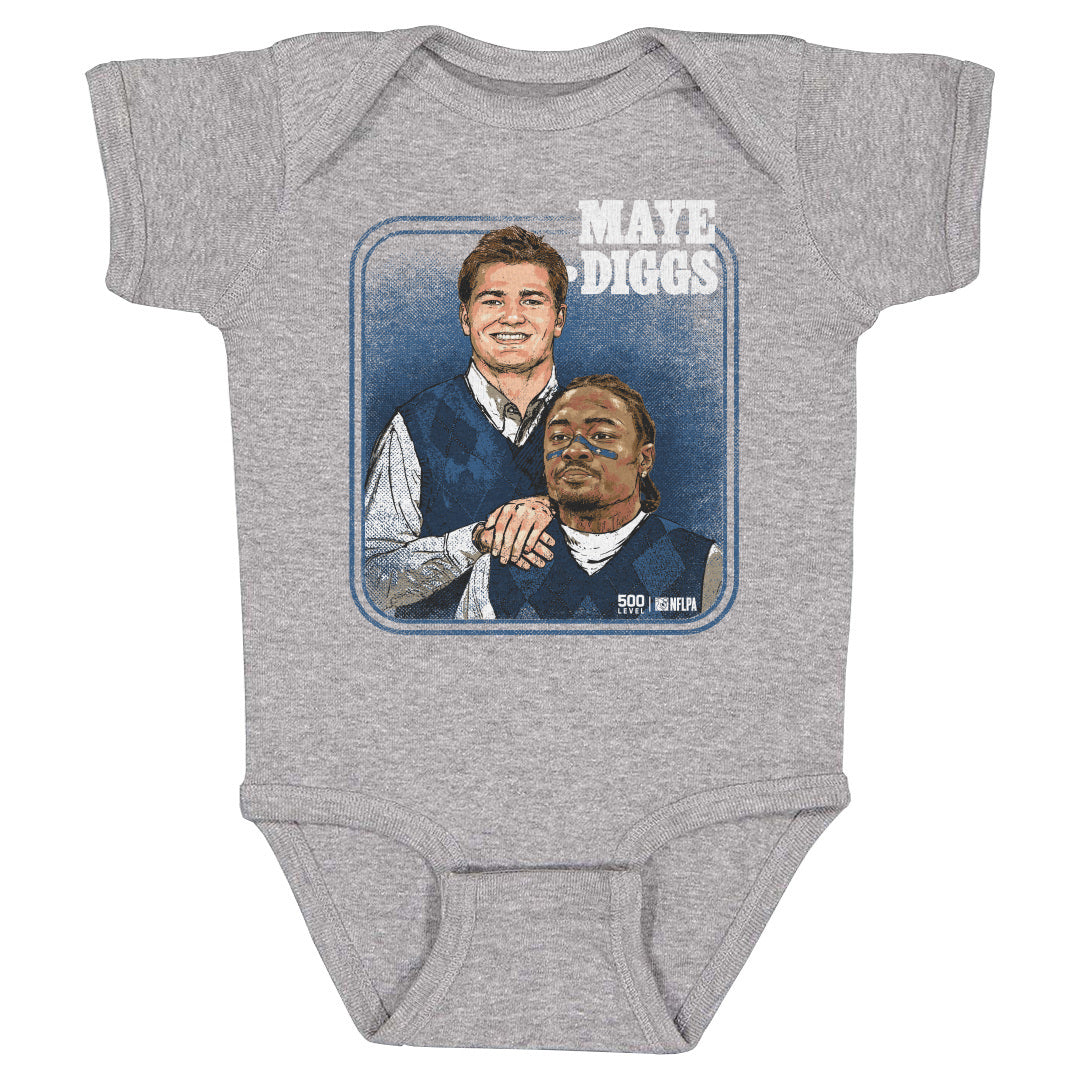 Drake Maye & Stefon Diggs New England Step Brothers WHT