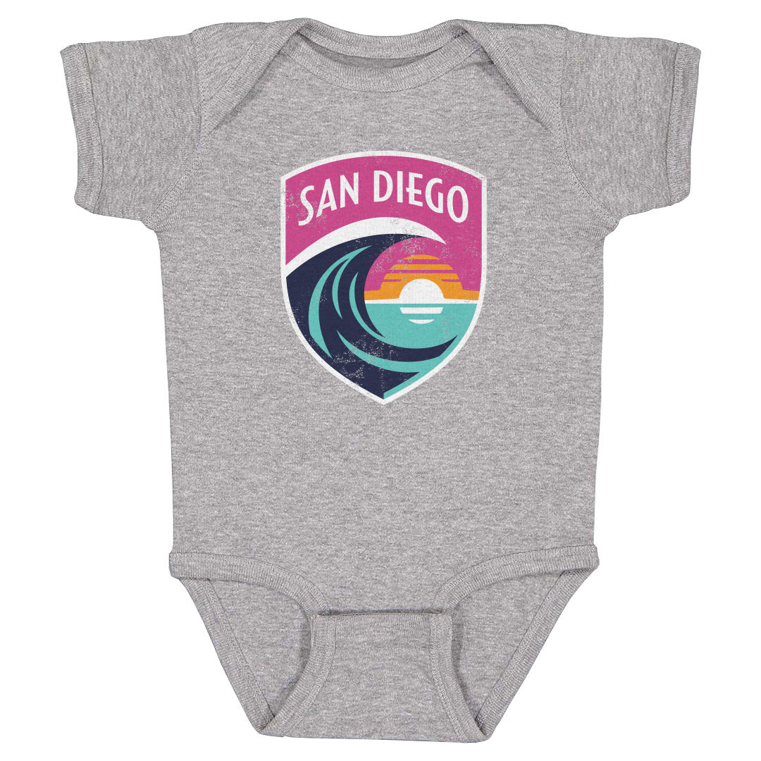 San Diego Wave FC Vintage Primary Logo WHT