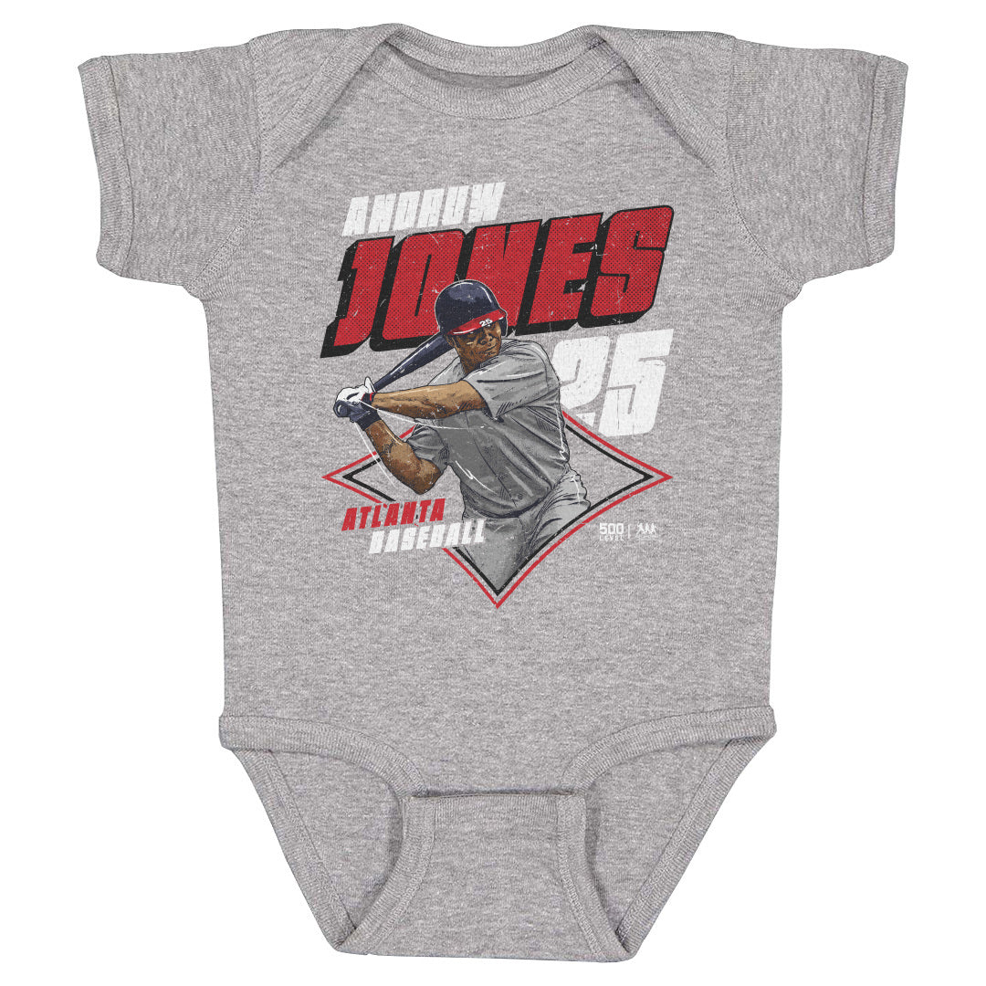 Andruw Jones Atlanta Diamond WHT