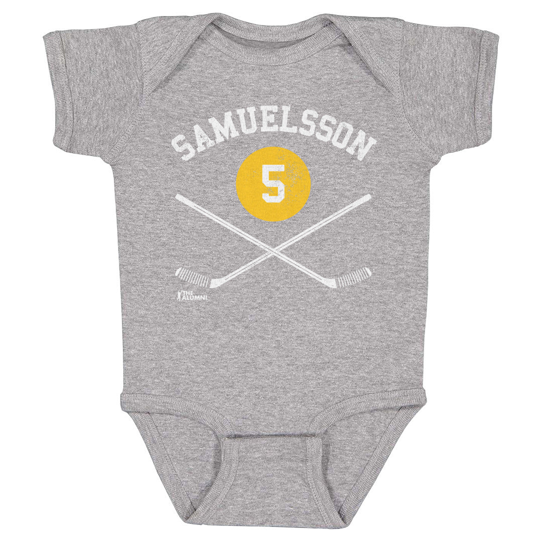 Ulf Samuelsson Pittsburgh 5 Sticks WHT