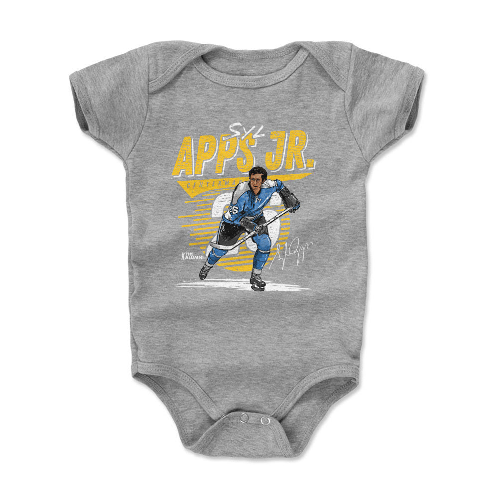 Syl Apps Jr. Pittsburgh Comet WHT