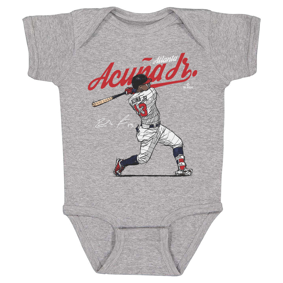 Ronald Acuna Jr. Score R WHT