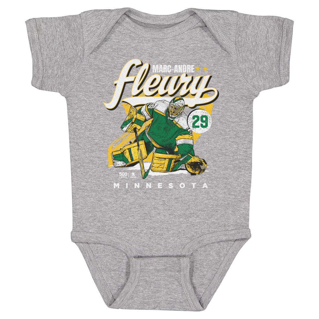 Marc-Andre Fleury Minnesota Retro WHT