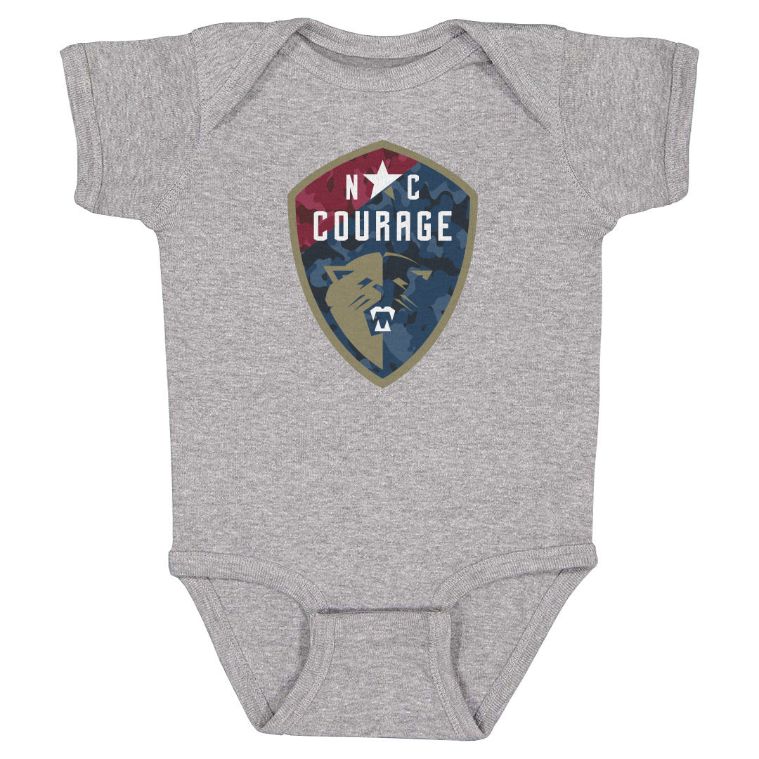 North Carolina Courage Camo Logo WHT