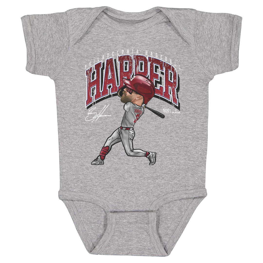 Bryce Harper Philadelphia Cartoon WHT