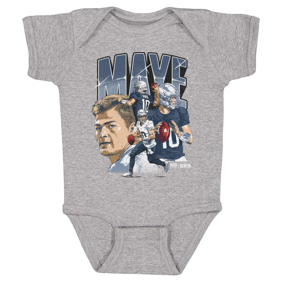 Drake Maye New England Collage WHT