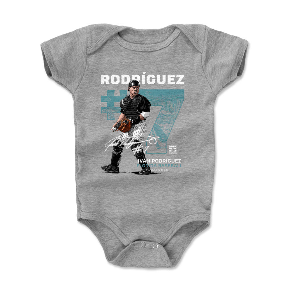 Ivan Rodriguez Throwback Number WHT