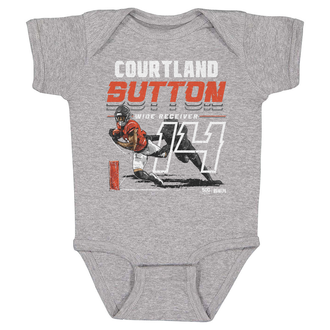 Courtland Sutton Denver Player Name WHT