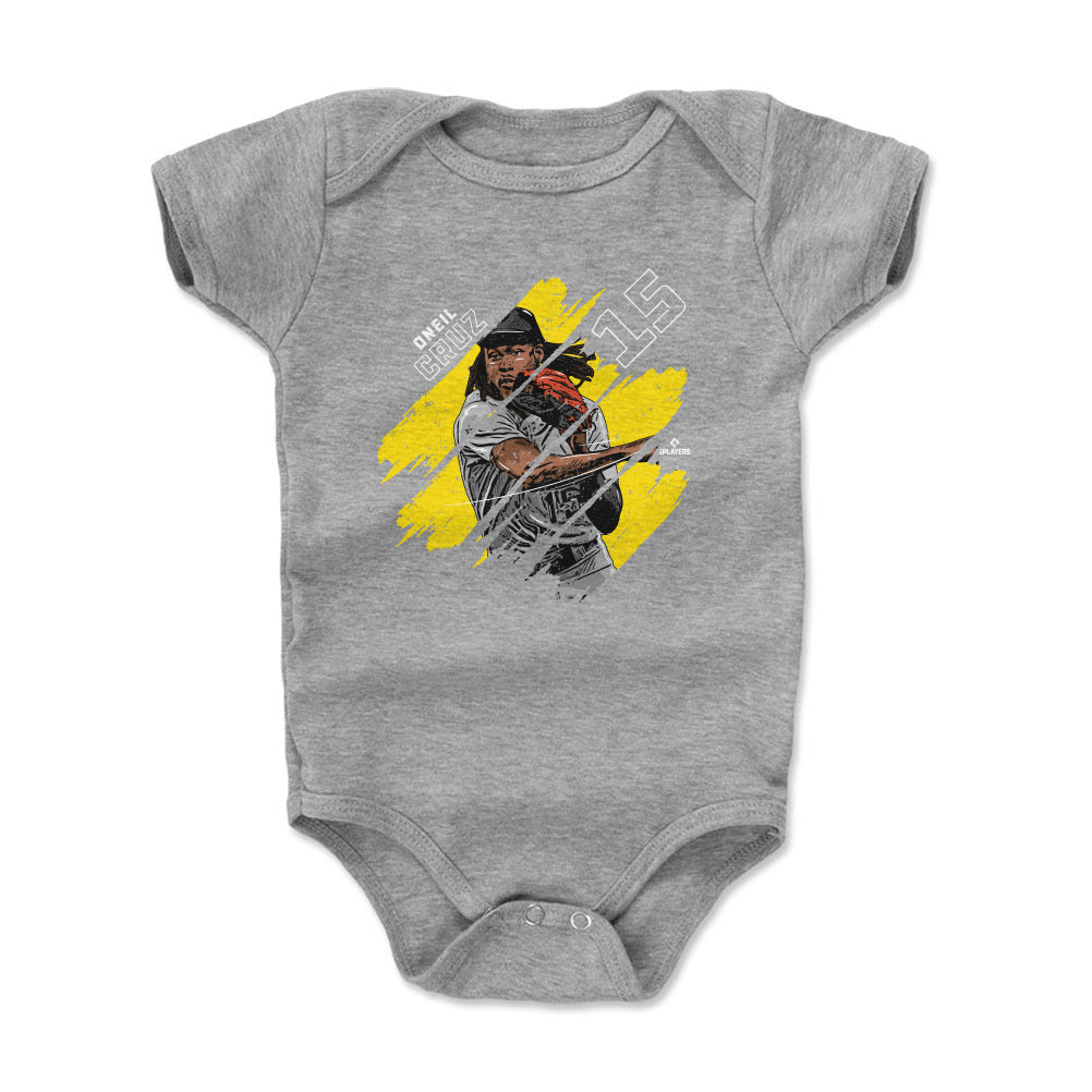 Oneil Cruz Pittsburgh Stripes WHT