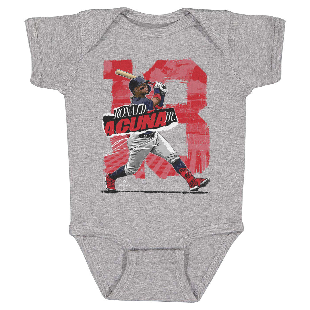 Ronald Acuna Jr. Atlanta Rough WHT