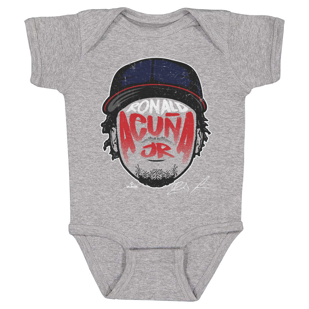 Ronald Acuna Jr. Player Silhouette WHT