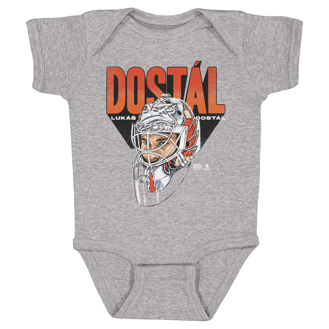Lukas Dostal Anaheim Hockey Mask WHT