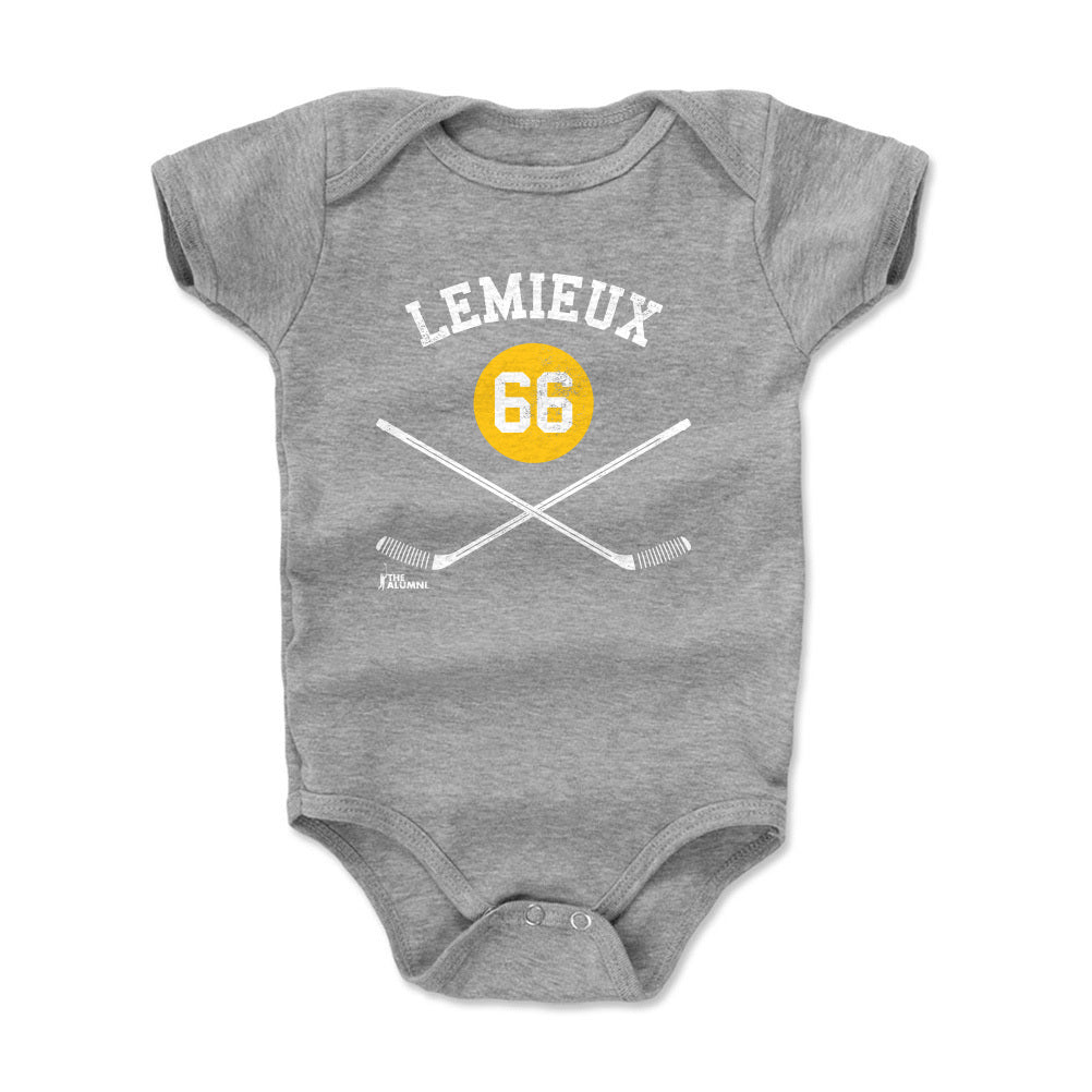 Mario Lemieux Pittsburgh 66 Sticks WHT
