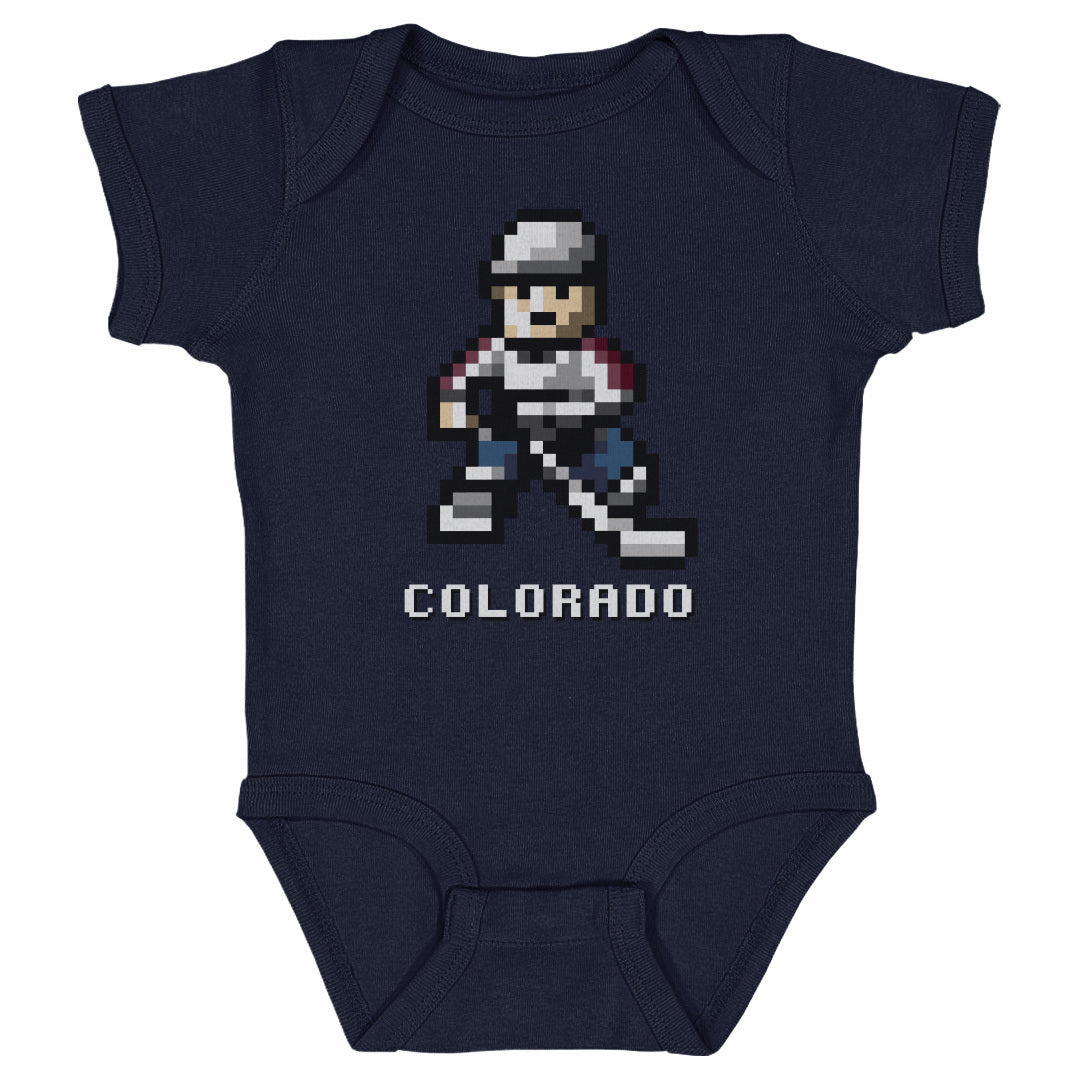 Colorado Hockey 8-bit WHT