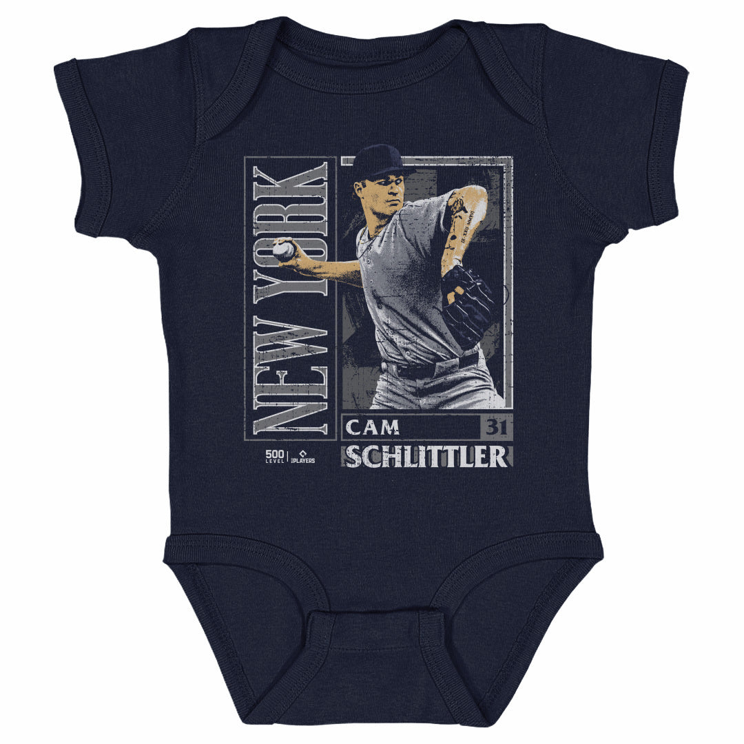 Cam Schlittler New York Y Card Style WHT