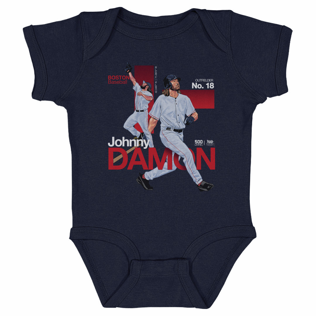 Johnny Damon Boston Modern WHT