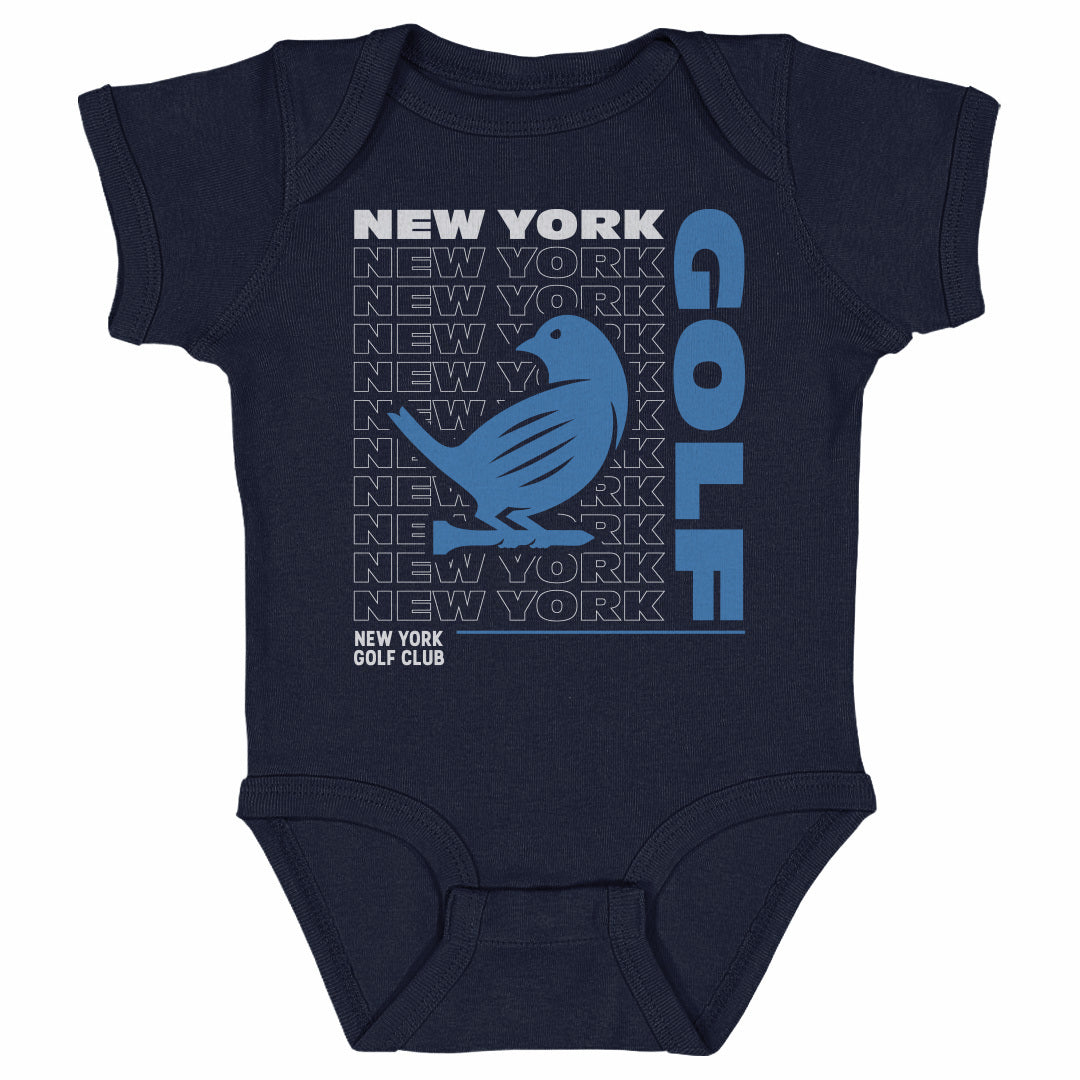 New York Golf Club Repeat Outline WHT