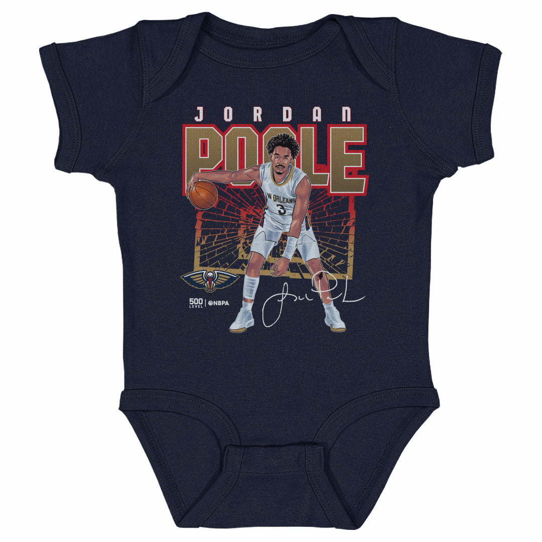 Jordan Poole New Orleans Pelicans Shattered WHT