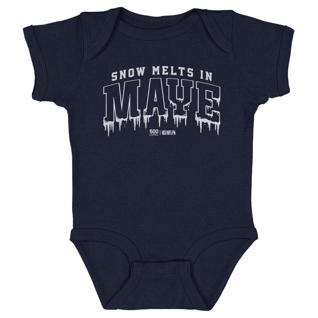 Drake Maye New England Snow Melts In Maye WHT