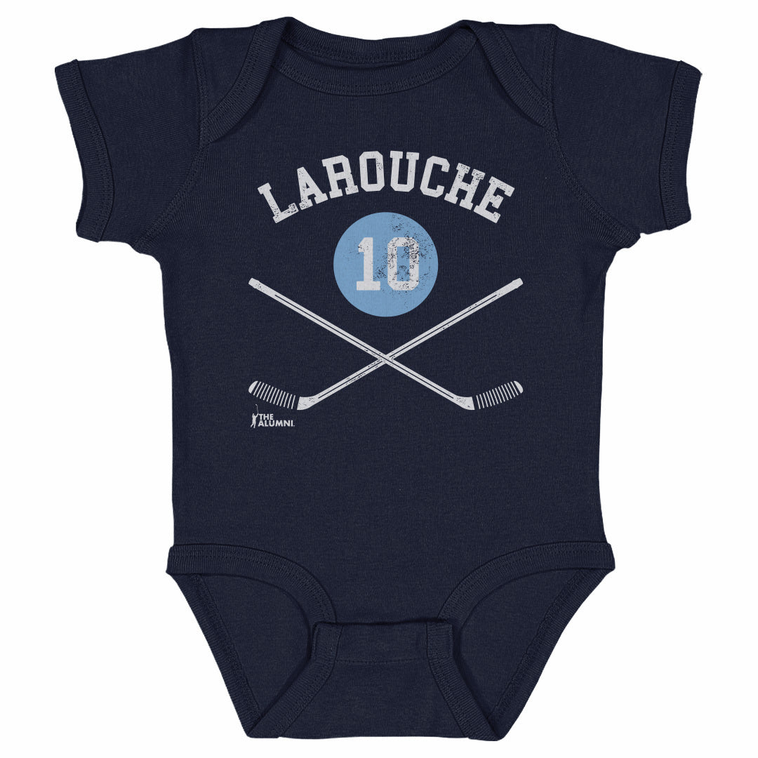 Pierre Larouche Pittsburgh 10 Sticks WHT