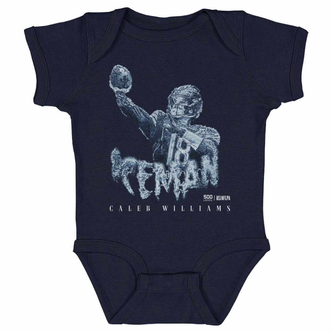 Caleb Williams Chicago Iceman Throw WHT