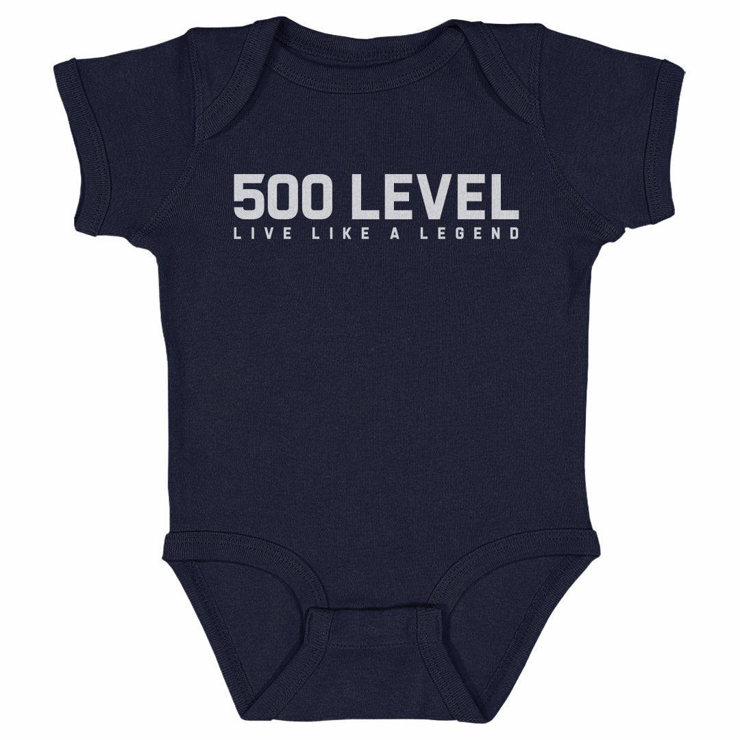 500 LEVEL Wordmark WHT