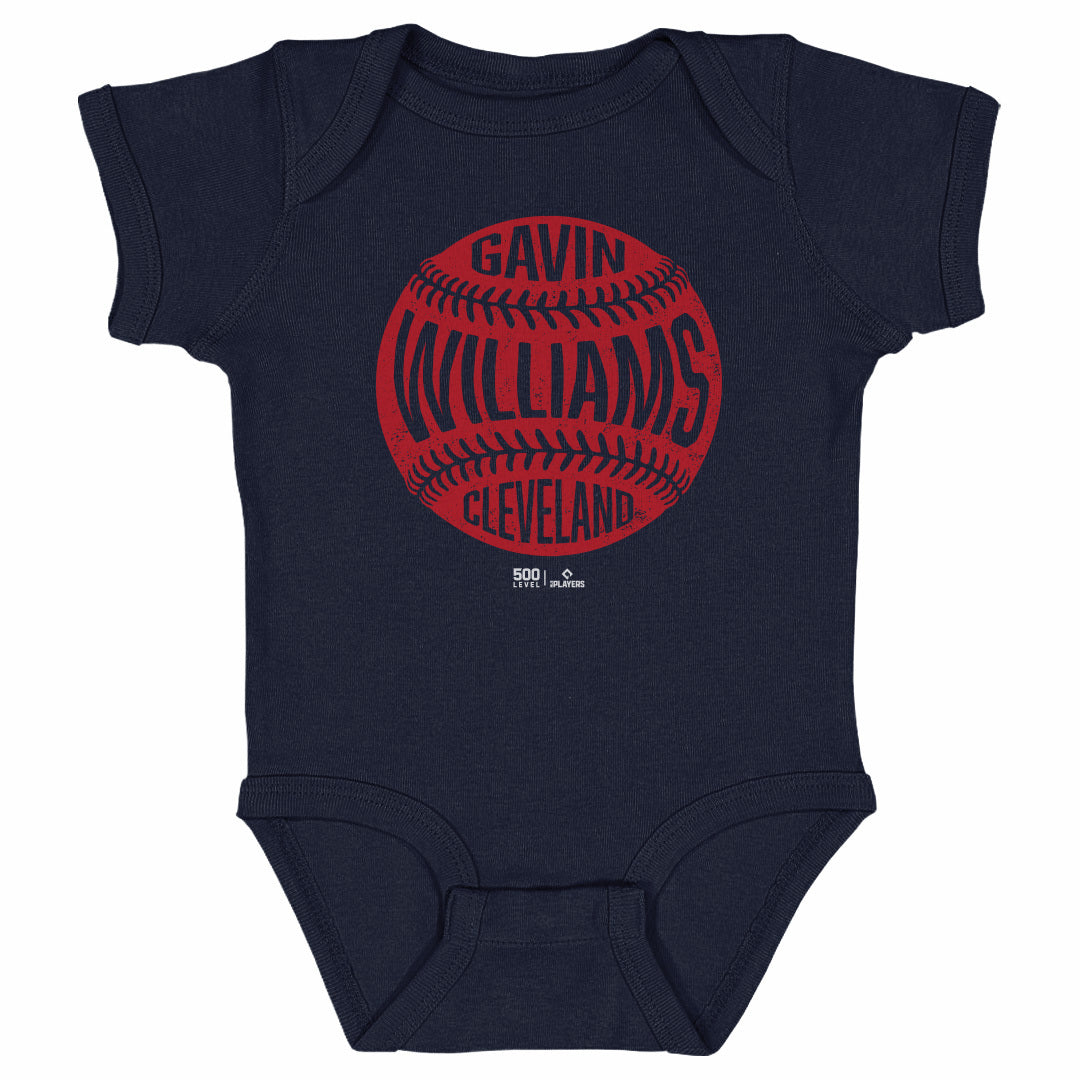 Gavin Williams Cleveland Vintage Baseball WHT