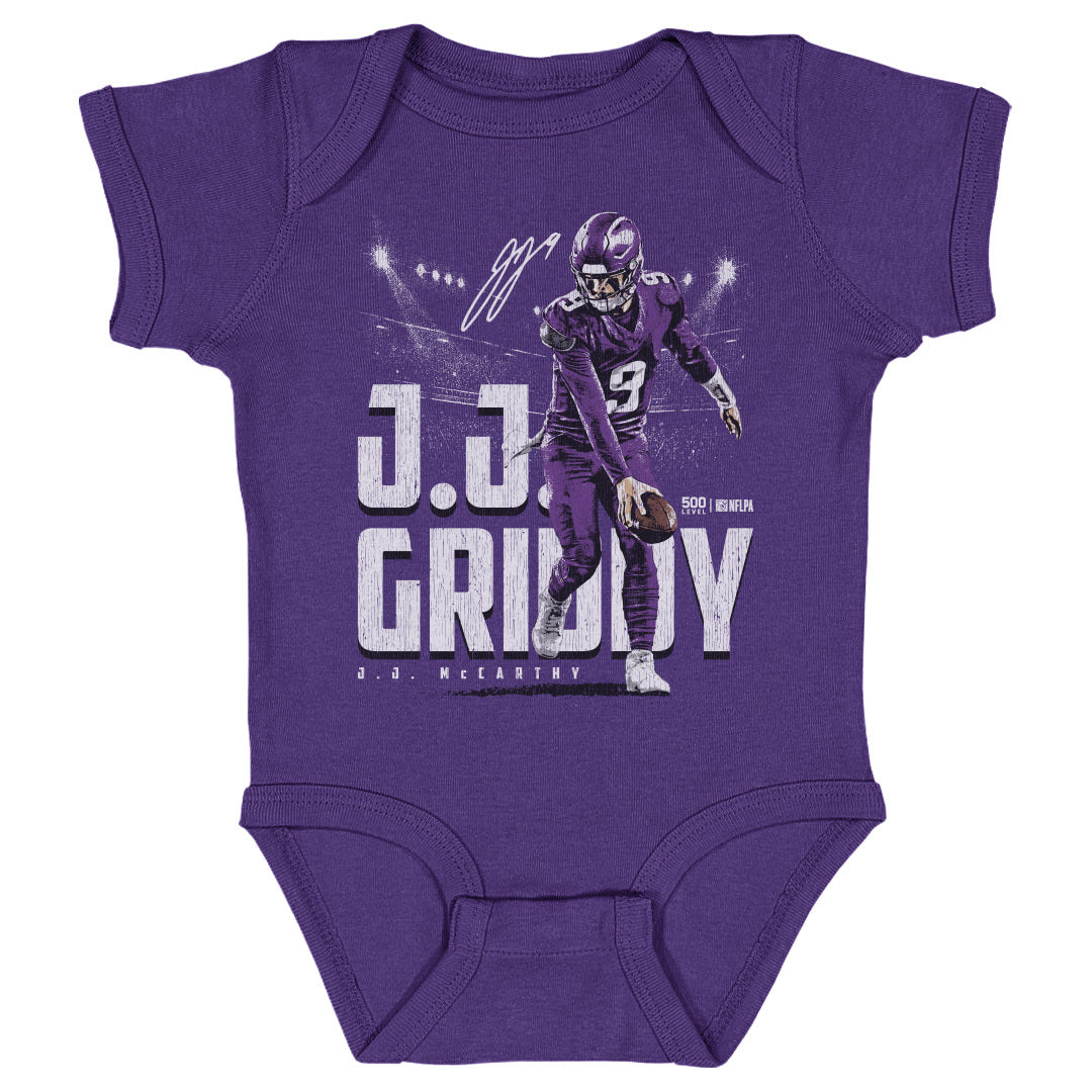 J.J. McCarthy Minnesota Griddy WHT