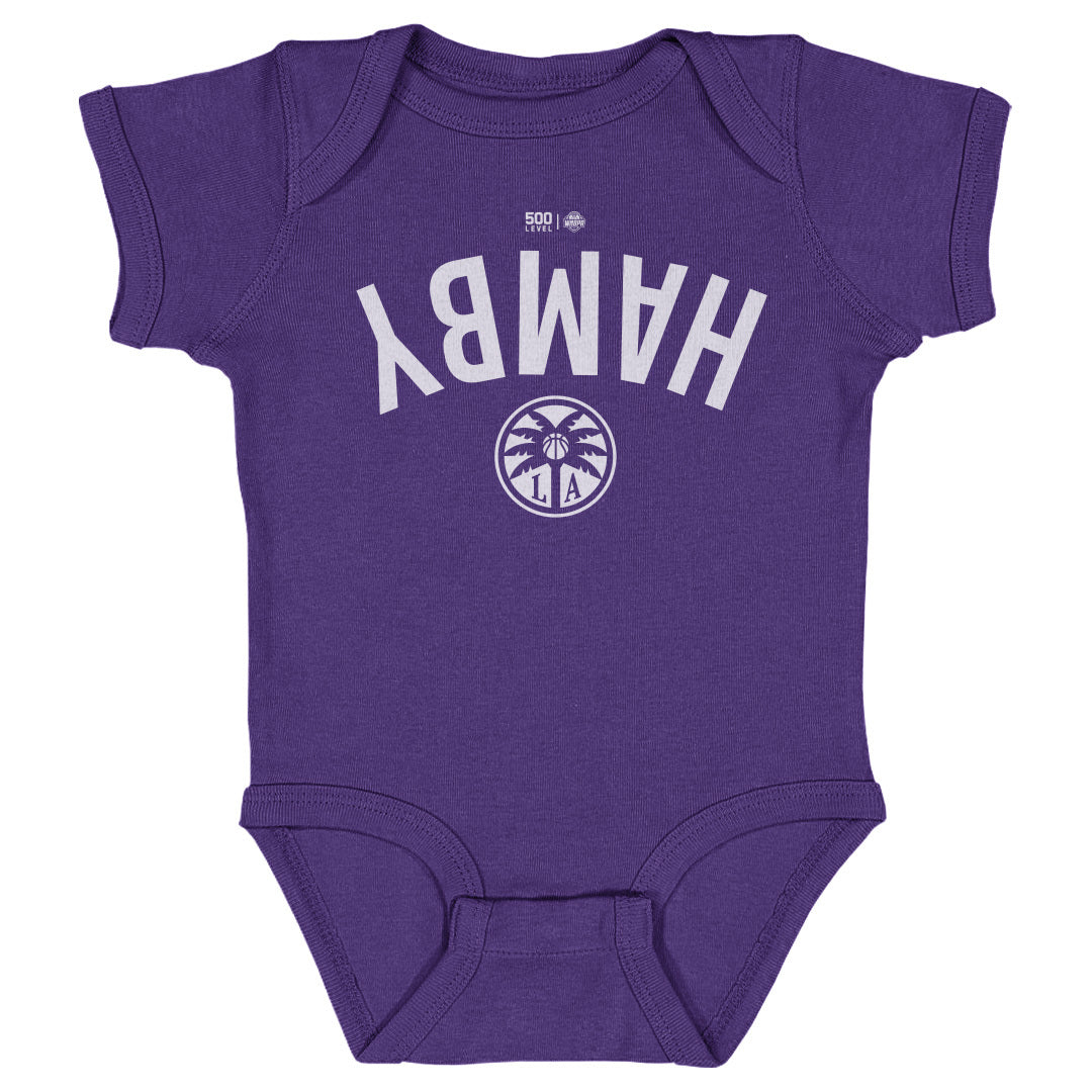 Dearica Hamby Los Angeles Sparks Invert WHT