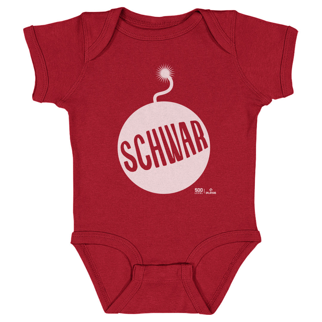 Kyle Schwarber Philadelphia Schwarbomb Vector WHT