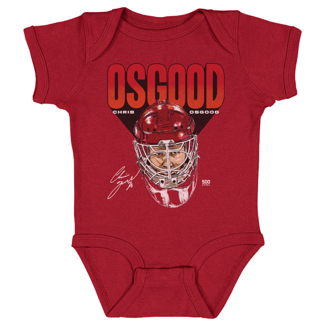 Chris Osgood Detroit Hockey Mask WHT