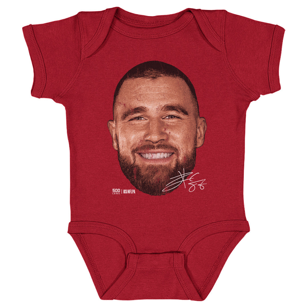 Travis Kelce Kansas City Vintage Head WHT
