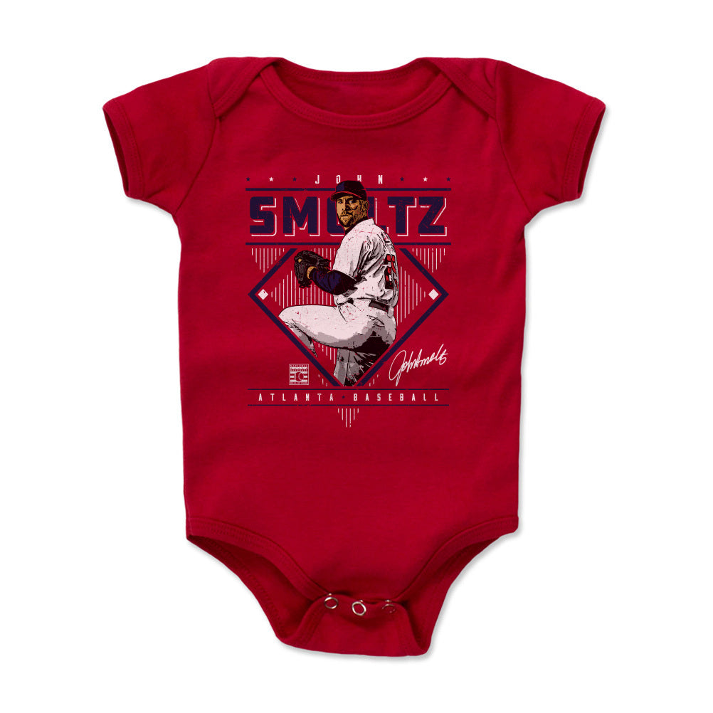 John Smoltz Atlanta Diamond Name WHT