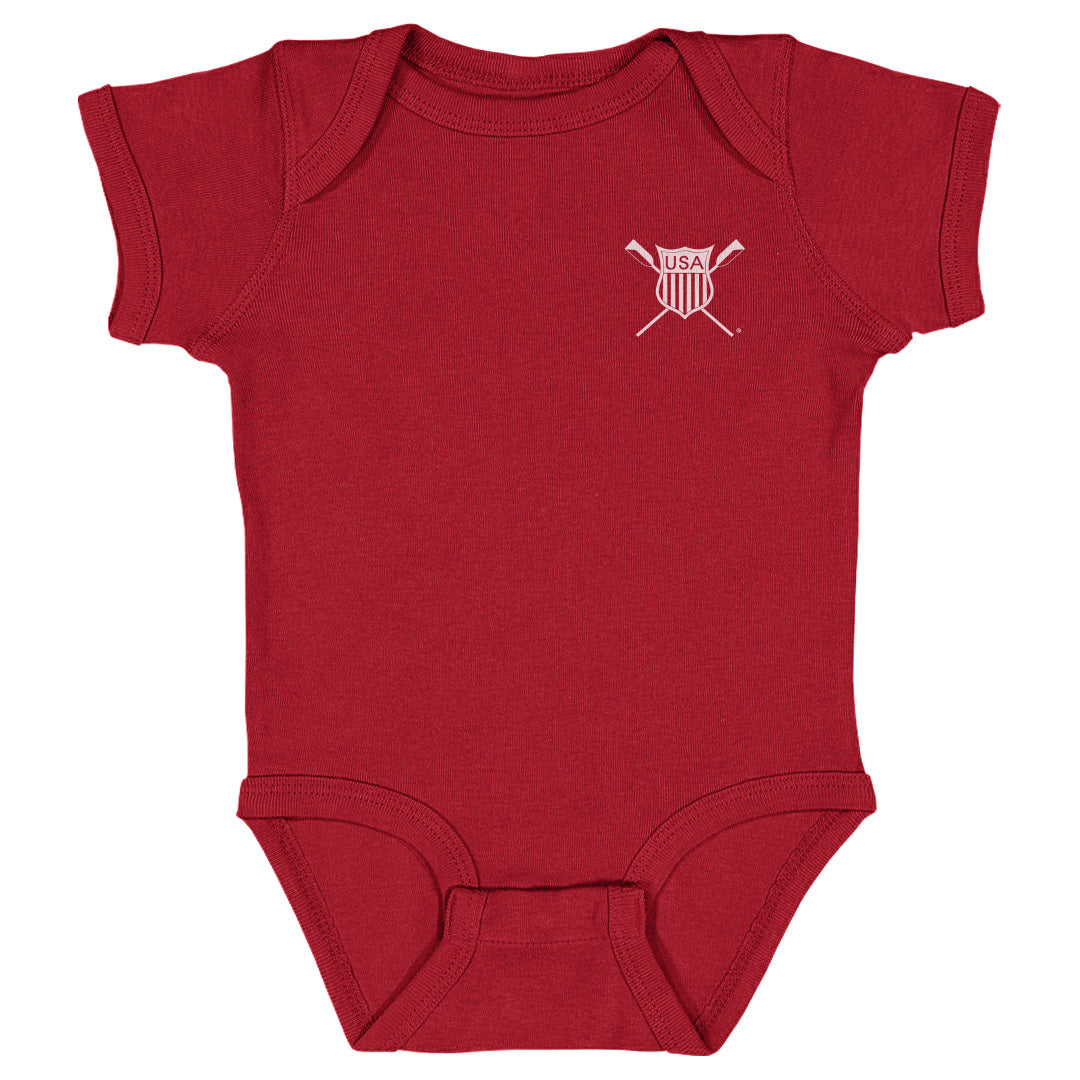 USRowing Emblem Pocket White WHT