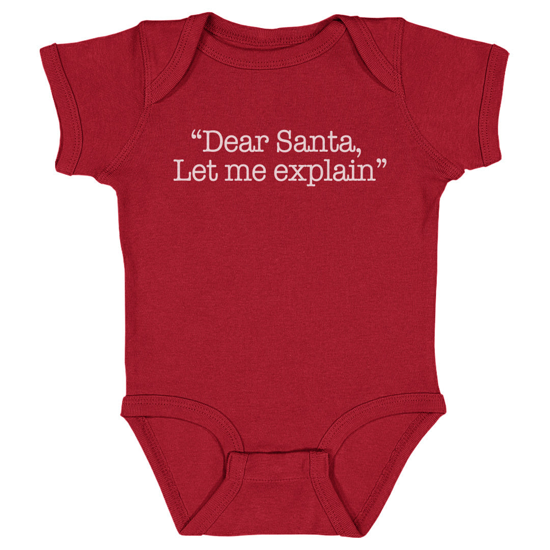 Christmas Dear Santa Let Me Explain WHT
